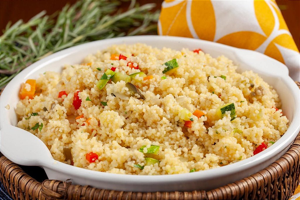 Cuscuz marroquino de legumes congelado 130g