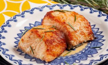 Filé de salmão grelhado com ervas finas congelado 170g