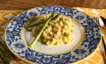 Risoto de aspargos congelado 180g