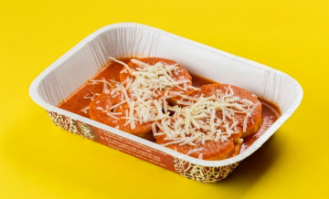 Rondelli de presunto e queijo com molho ao sugo com tomates frescos 400 gr